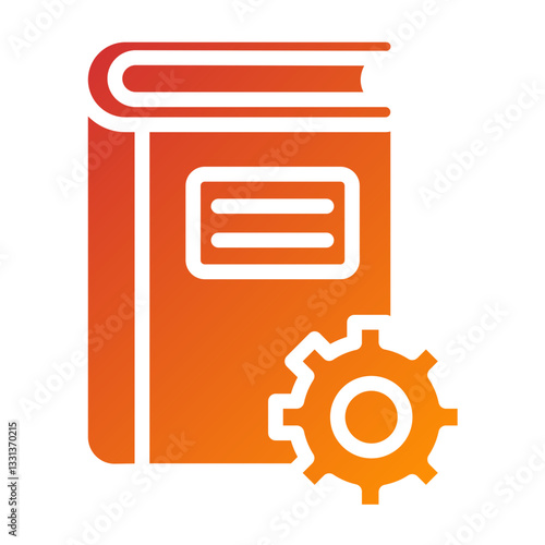 Vector Design Literary Theory Icon Style