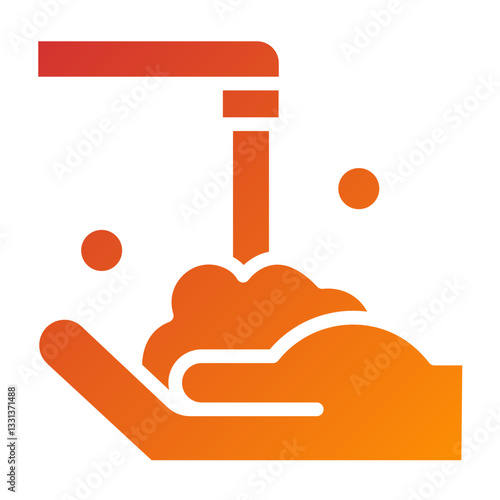 Vector Design Hand Washing Icon Style