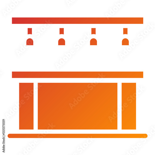 Vector Design Bar Counter Icon Style