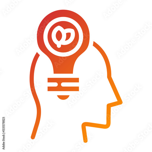 Vector Design Think Green Icon Style