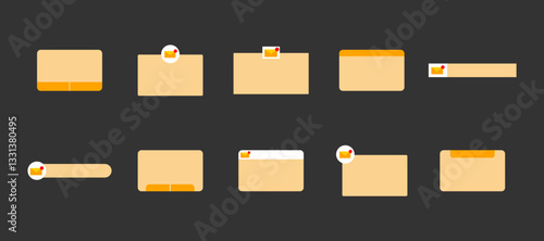 Yellow reminder pop up