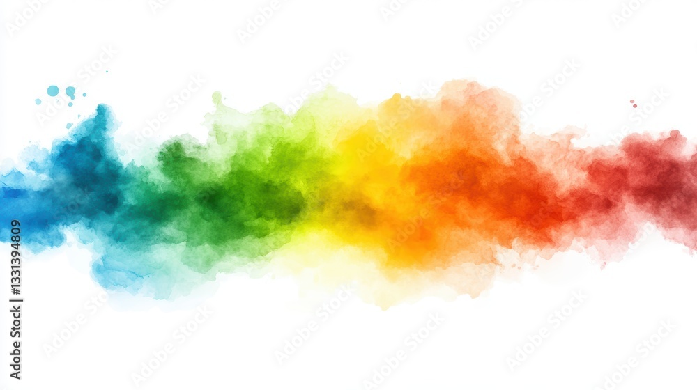 Mesmerizing rainbow smoke cloud, a colorful spectrum of swirling hues vivid Mesmerizing rainbow smoke cloud, a colorful spectrum of swirling hues vivid