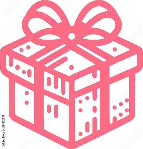 Sweetheart Love Gift Illustration