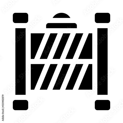 Barrier glyph icon