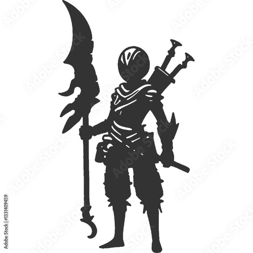 Mad Reign Vintage Illustration Vector