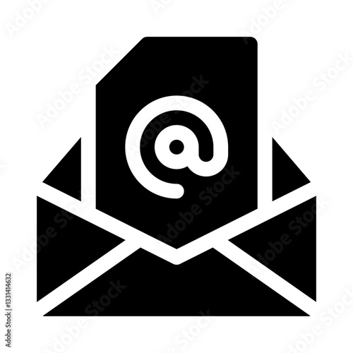 Email glyph icon