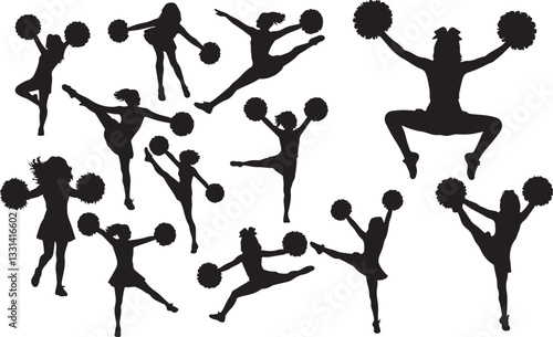 Cheerleader Silhouette