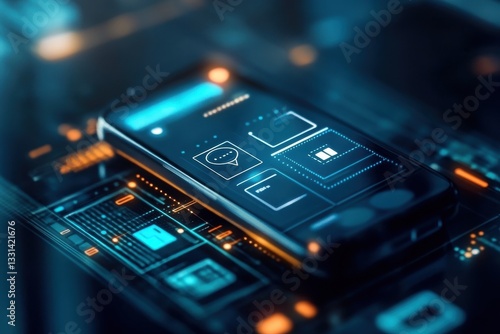 Futuristic digital payment system for online shopping, using mobile phones for instant payments