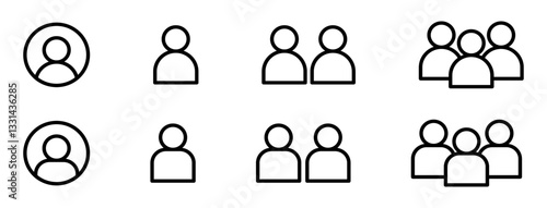人・人物のマイページアイコンマーク2ai
