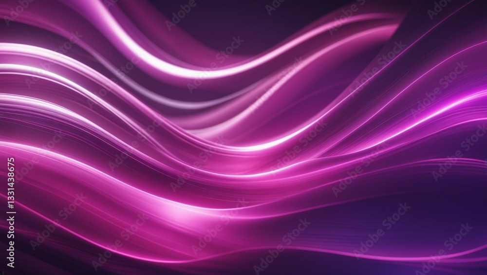Elegant Purple Waves Abstract Background for Minimalist Design. Elegant Purple Waves Abstract Background for Minimalist Design.