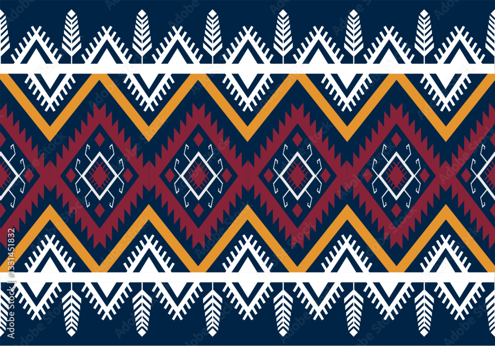 Navajo tribal vector seamless pattern. Native American ornament. Ethnic South Western decor style. Boho geometric ornament. Vector seamless pattern. Mexican blanket, rug. Woven carpet illustration
Navajo tribal vector seamless pattern. Native American ornament. Ethnic South Western decor style. Boho geometric ornament. Vector seamless pattern. Mexican blanket, rug. Woven carpet illustration