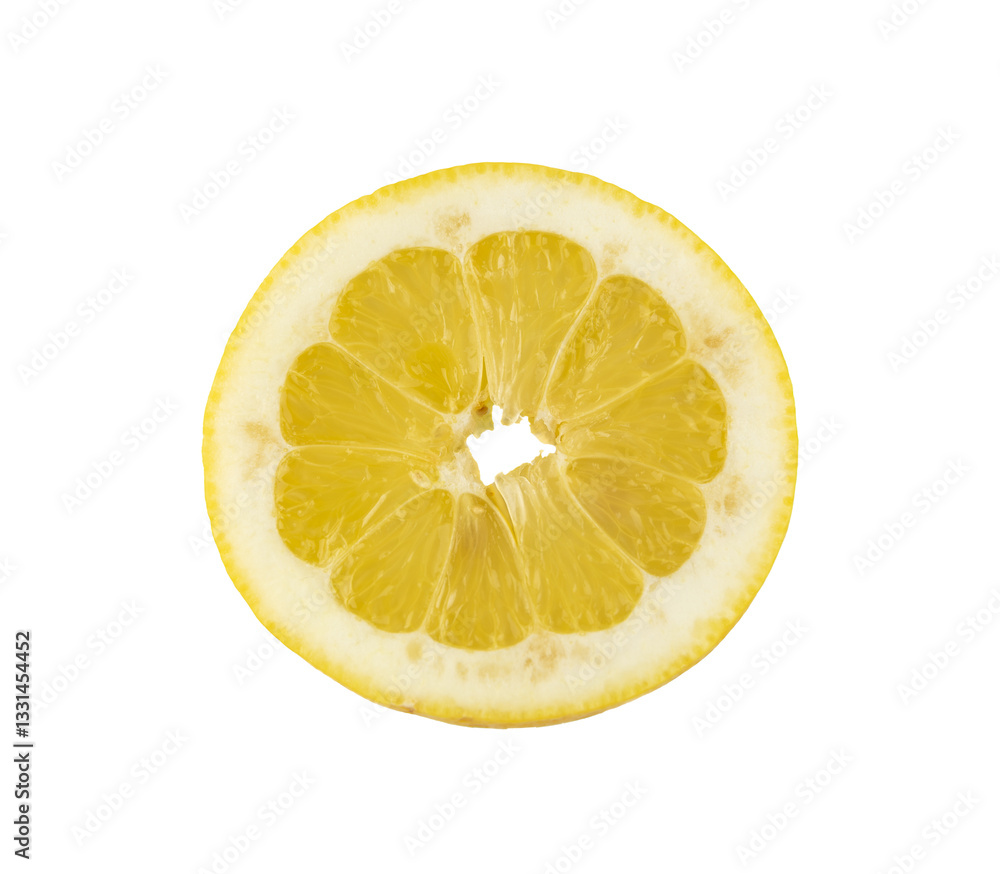 Fresh lemon slice isolated on transparent background. Concept of fruit, healthy eating and freshness. PNG format Fresh lemon slice isolated on transparent background. Concept of fruit, healthy eating and freshness. PNG format