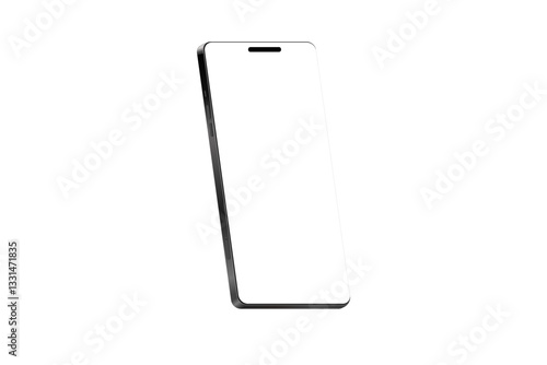 3D mobile phone Realistic smartphone mockup. vector with isolated on white background. Device front view. with shadow., high quality  ux presentation.