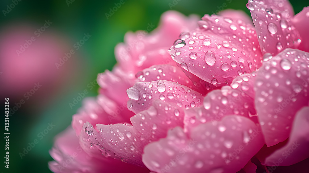 pink flower with water drops pink flower with water drops