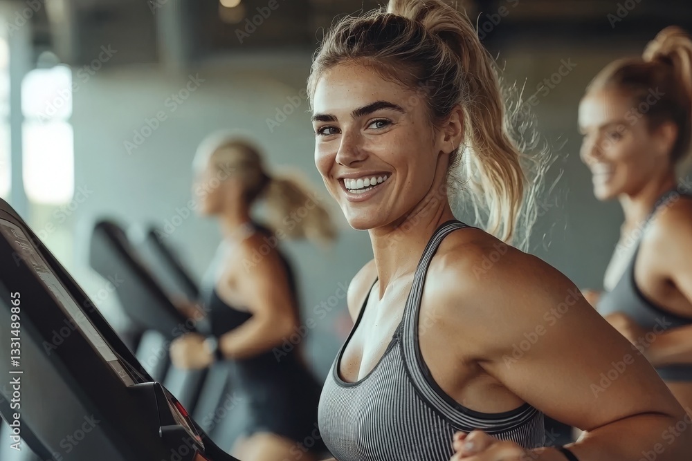 A senior woman participates in physical fitness activities at the gym, exemplifying the importance of healthy aging and staying active A senior woman participates in physical fitness activities at the gym, exemplifying the importance of healthy aging and staying active
