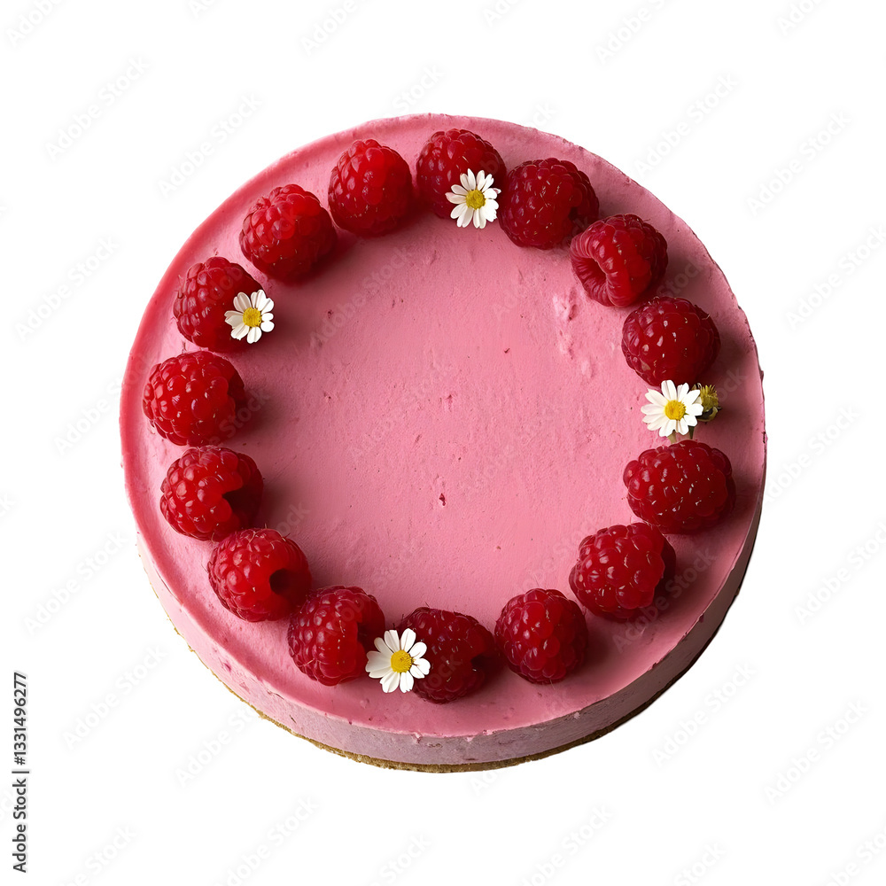 Fototapeta premium heart shaped cake