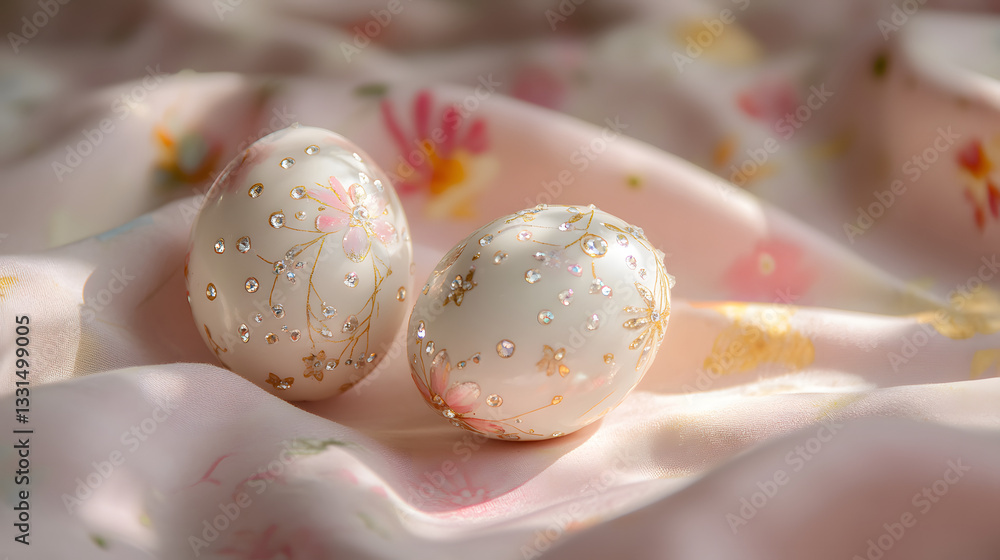 Obraz premium easter, egg, eggs, holiday, food, decoration, spring, pink, celebration, color, chocolate, closeup, colorful, candy, season, sweet, traditional, symbol, yellow, seasonal, green, nobody, table, easter 