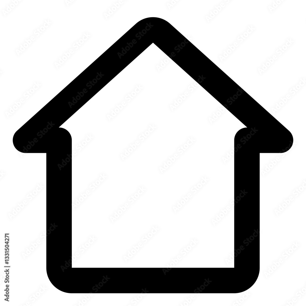 smart home regular icon