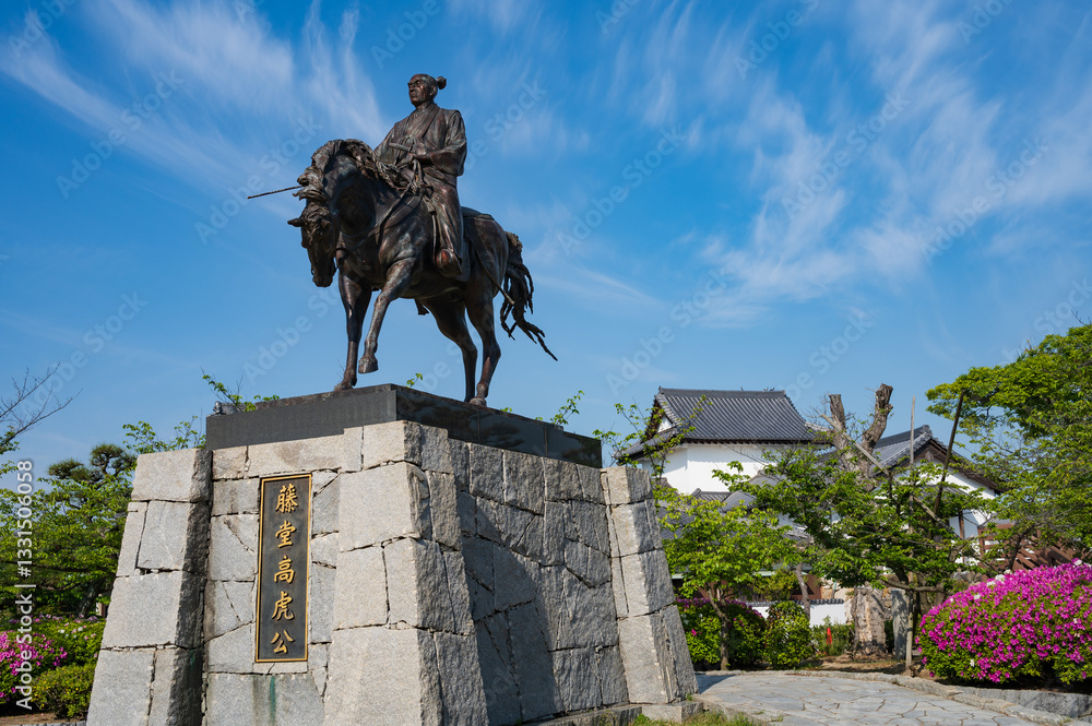 Fototapeta premium 今治城、愛媛県今治市