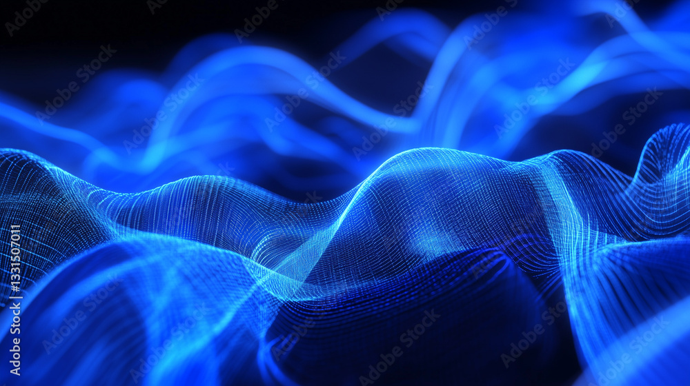 Fototapeta premium abstract blue background