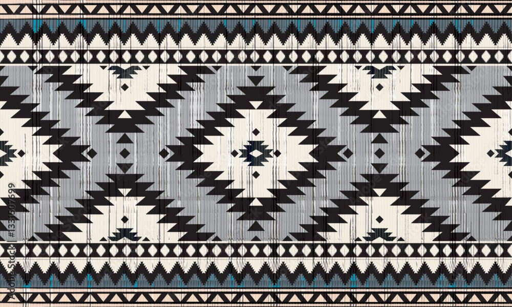 Navajo tribal vector seamless pattern. Native American ornament. Ethnic South Western decor style. Boho geometric ornament. Vector seamless pattern. Mexican blanket, rug. Woven carpet illustration Navajo tribal vector seamless pattern. Native American ornament. Ethnic South Western decor style. Boho geometric ornament. Vector seamless pattern. Mexican blanket, rug. Woven carpet illustration