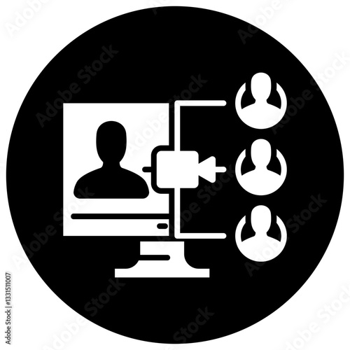 Video Conference Icon