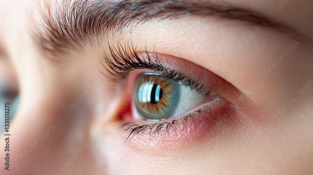 Fototapeta premium close up of female eye