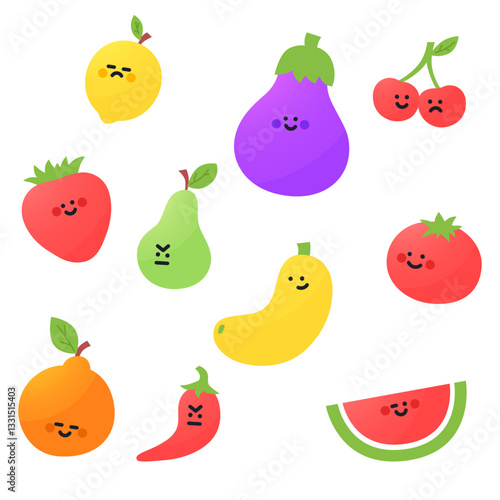 Wallpaper Mural fruit and vegetables Torontodigital.ca