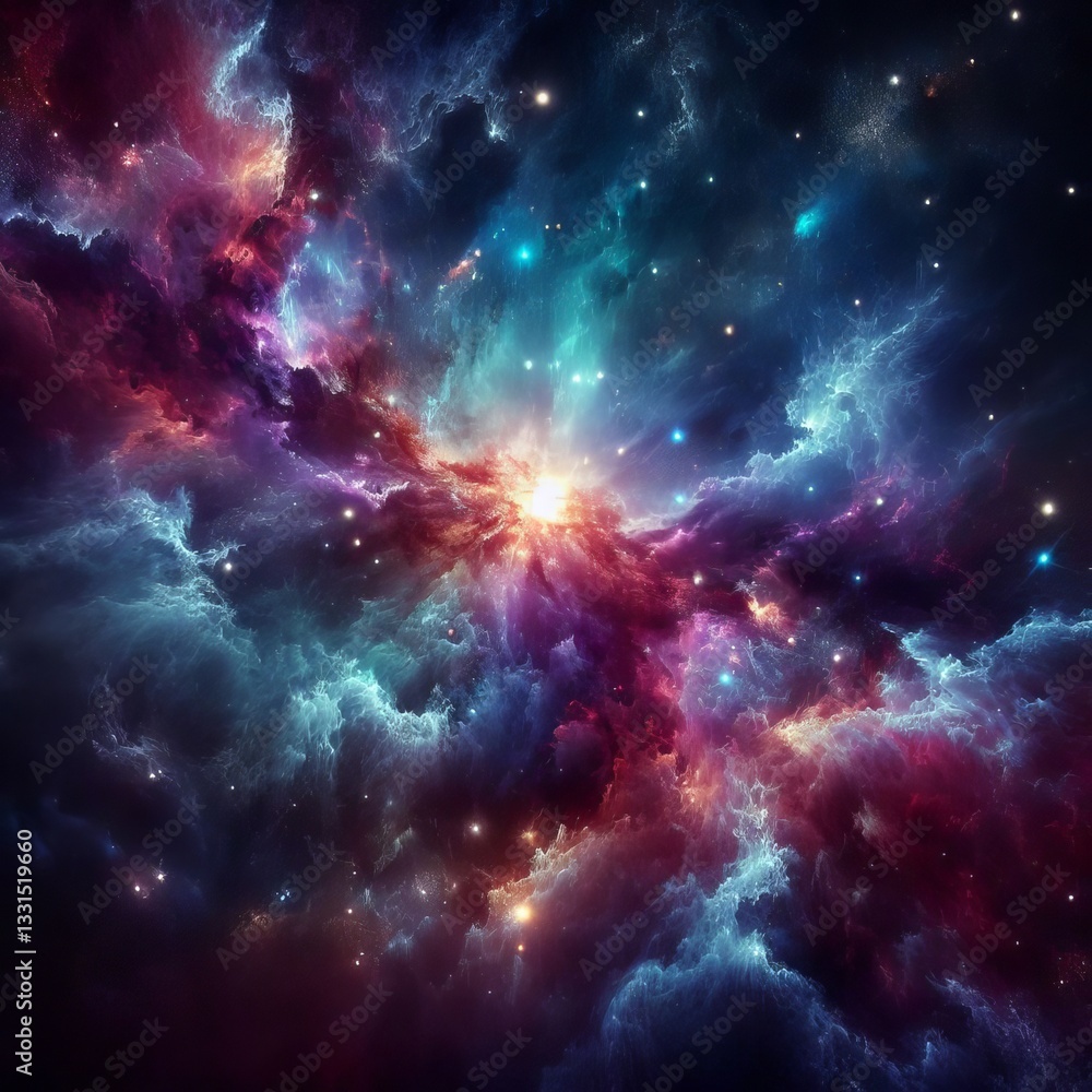 Obraz premium night sky with stars