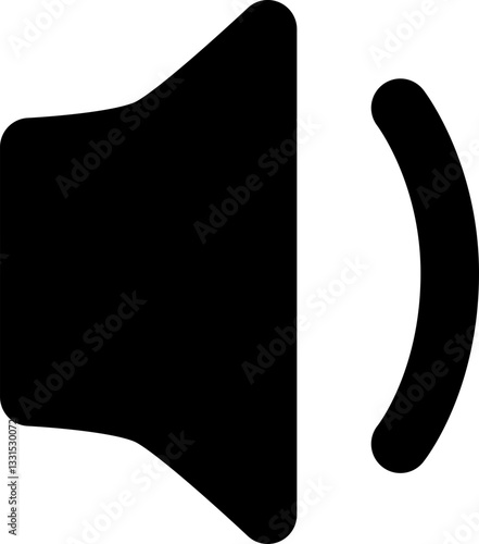 Ícone Minimalista - mixer, Volume 2, alto falante, volume, som, para Interfaces, Aplicativos, Web, Tecnologia e Design