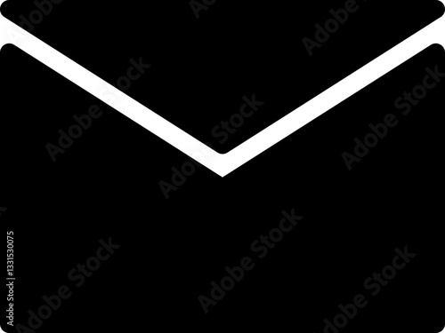 Ícone Minimalista - e-mail, correios, mensagem, importante,  para Interfaces, Aplicativos, Web, Tecnologia e Design