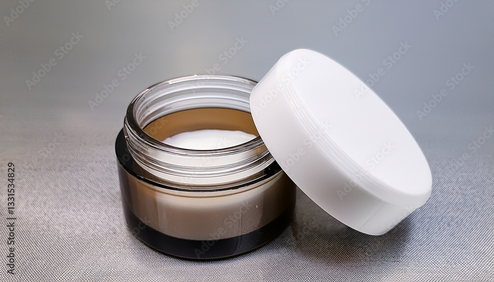 glass cream jar on transparent cosmetic cream container blank white plastic cap glass pot mockup round skin blush powder or gel tin template mock up creme jar no label logo for your brand glass cream jar on transparent cosmetic cream container blank white plastic cap glass pot mockup round skin blush powder or gel tin template mock up creme jar no label logo for your brand
