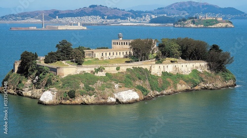 Exploring historic alcatraz island san francisco travel guide coastal aerial view cultural heritage