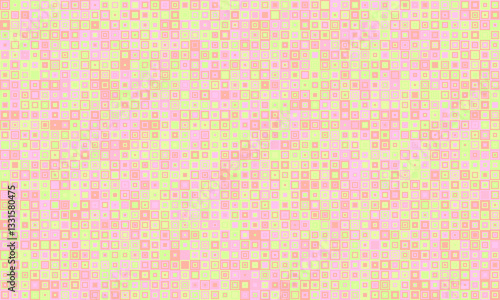 Abstract pastel square mosaic background.  Perfect for website banners, presentations, or vibrant branding.  Subtle color variations create a calming yet energetic visual texture.