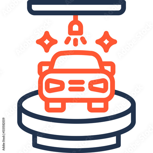 Car Showroom Icon