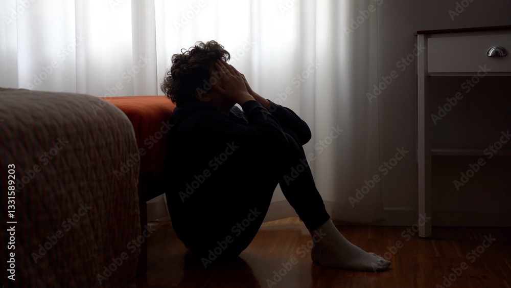 DEPRESSED CHILD LEFT ALONE, CRIES AND DESPERATES. DIFFICULTIES DURING GROWTH IN ADOLESCENCE. PERSONAL CRISIS AND BEING PUNISHED BY PARENTS.
PEER BULLYING AND PROBLEMS IN PERSONALITY GROWTH