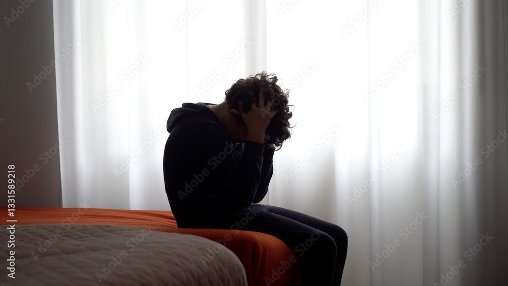 DEPRESSED CHILD LEFT ALONE, CRIES AND DESPERATES. DIFFICULTIES DURING GROWTH IN ADOLESCENCE. PERSONAL CRISIS AND BEING PUNISHED BY PARENTS.
PEER BULLYING AND PROBLEMS IN PERSONALITY GROWTH