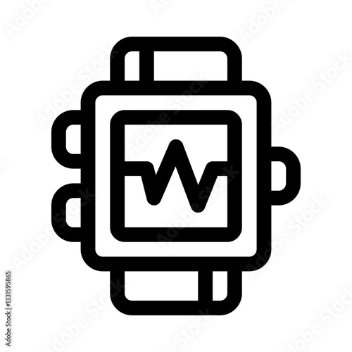 Smartwatch line icon