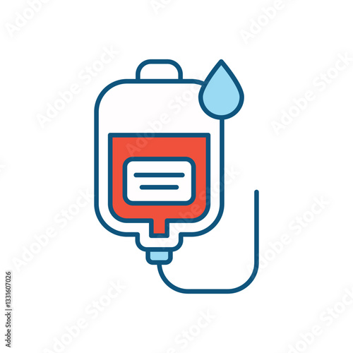 Blood Transfusion vector icon