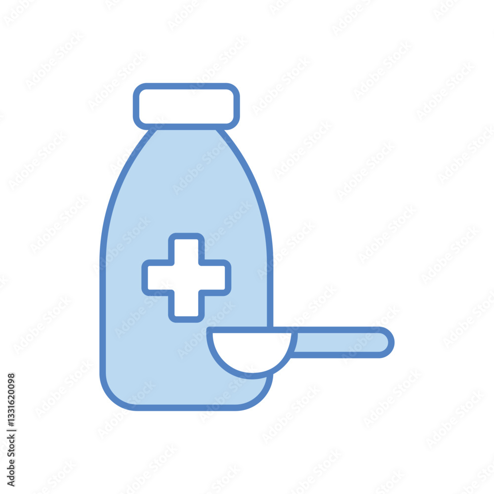 Obraz premium Syrup vector icon
