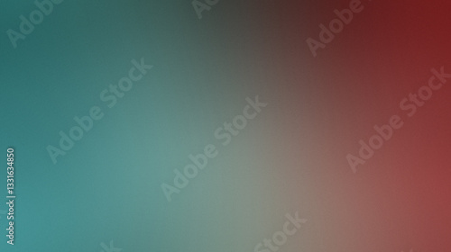 Fototapeta Naklejka Na Ścianę i Meble -  Color gradient background with shades of teal and red, abstract design for modern art, wallpaper, or creative projects. Blurred colorful texture.
