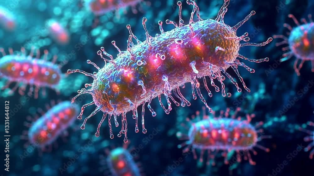 Microscopic View of Bacteria: A Close-Up Look at Microbial Life Microscopic View of Bacteria: A Close-Up Look at Microbial Life
