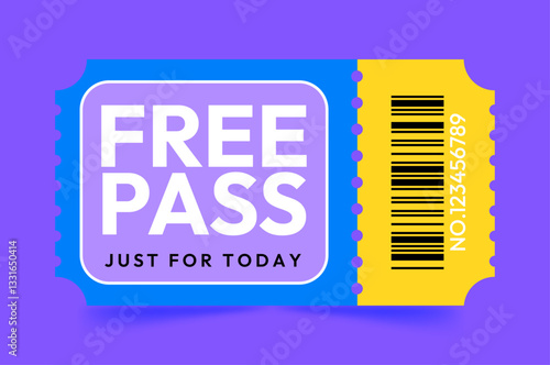 Free Pass Ticket for Today's Event