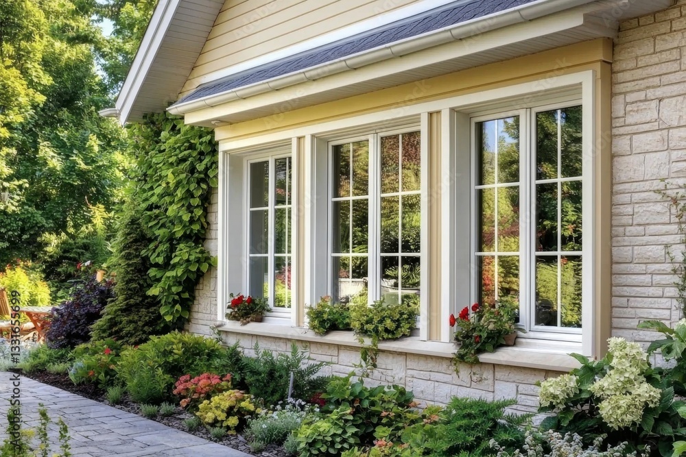Fototapeta premium Experience the beauty of outdoor living in a picturesque setting.