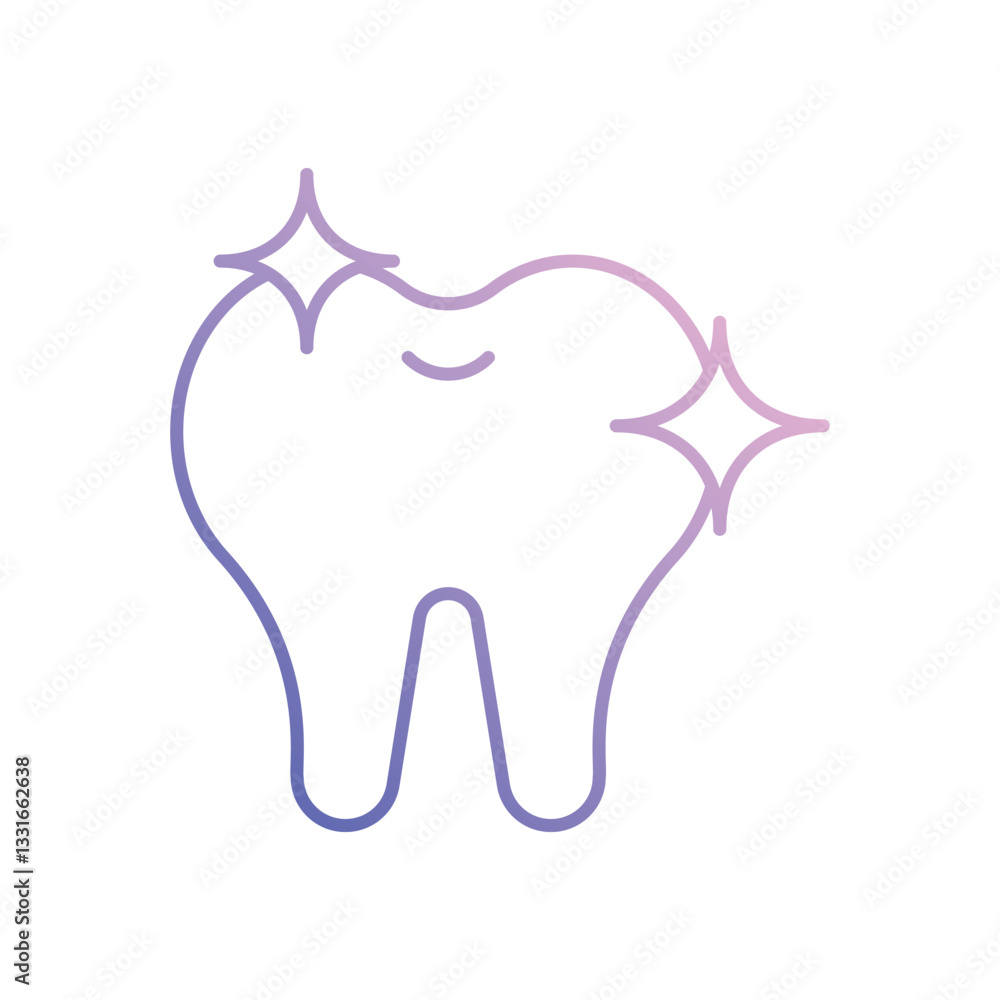 Tooth vector icon