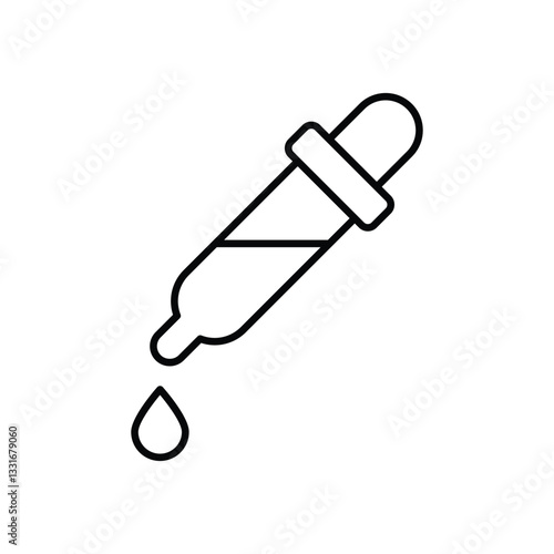 Dropper vector icon 