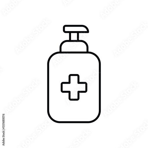 Antiseptic vector icon