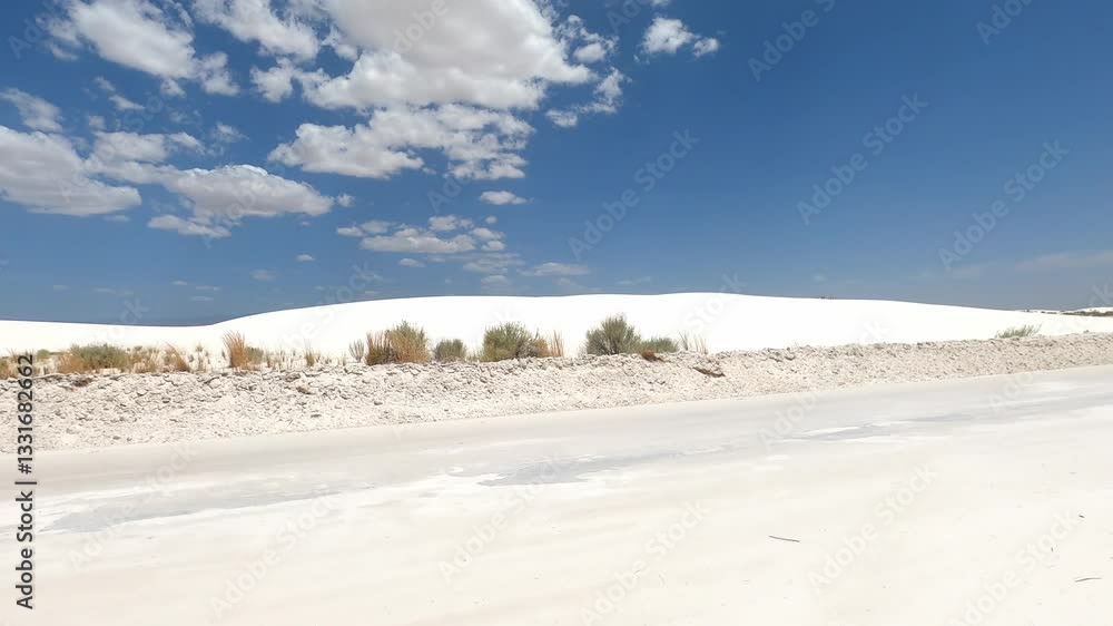 New Mexico Driving 0276 White Sands
