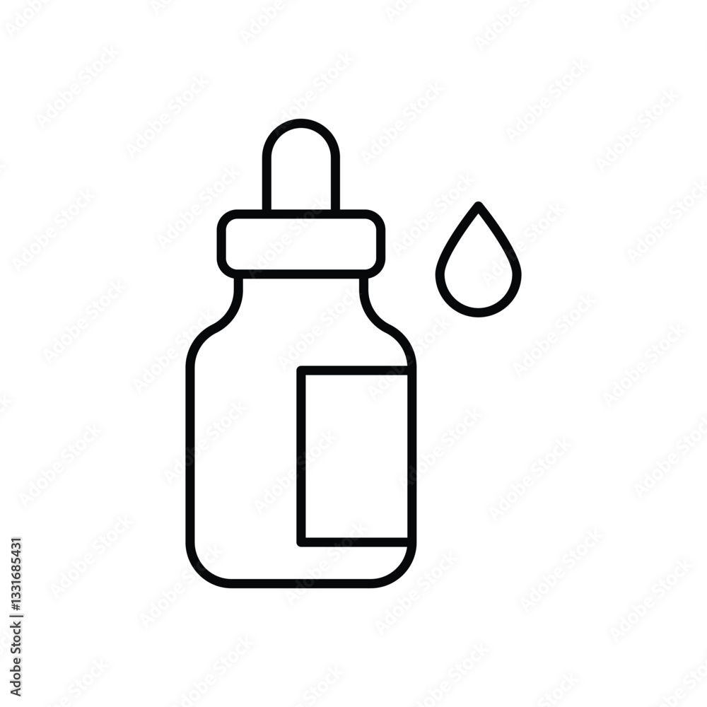 Dropper vector icon Dropper vector icon