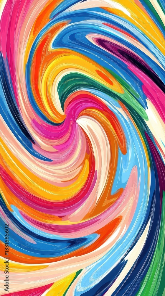 Multicolor swirling sketch lines creating an optical illusion effect, vibrant dynamic pattern Multicolor swirling sketch lines creating an optical illusion effect, vibrant dynamic pattern